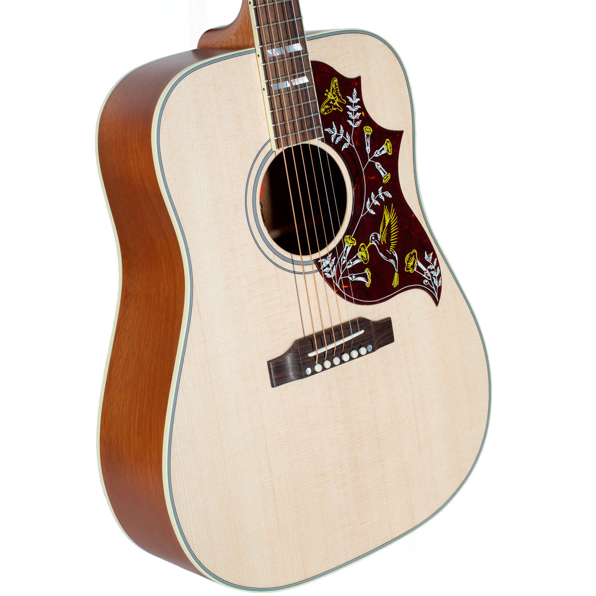 Gibson Hummingbird Faded, Natural, Square Shoulder Dreadnought Acoustic Guitar