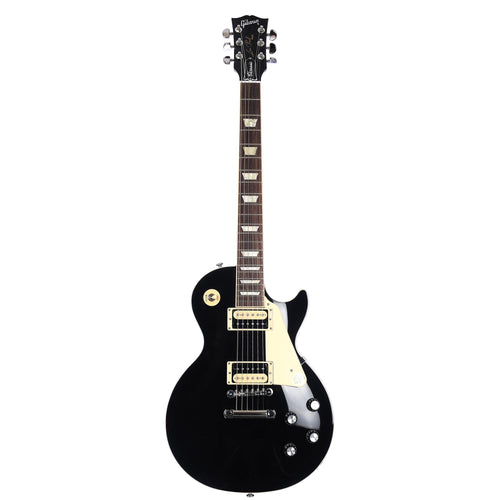Gibson Les Paul Classic Electric Guitar, Ebony Finish, with Hardshell Case
