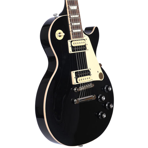 Gibson Les Paul Classic Electric Guitar, Ebony Finish, with Hardshell Case
