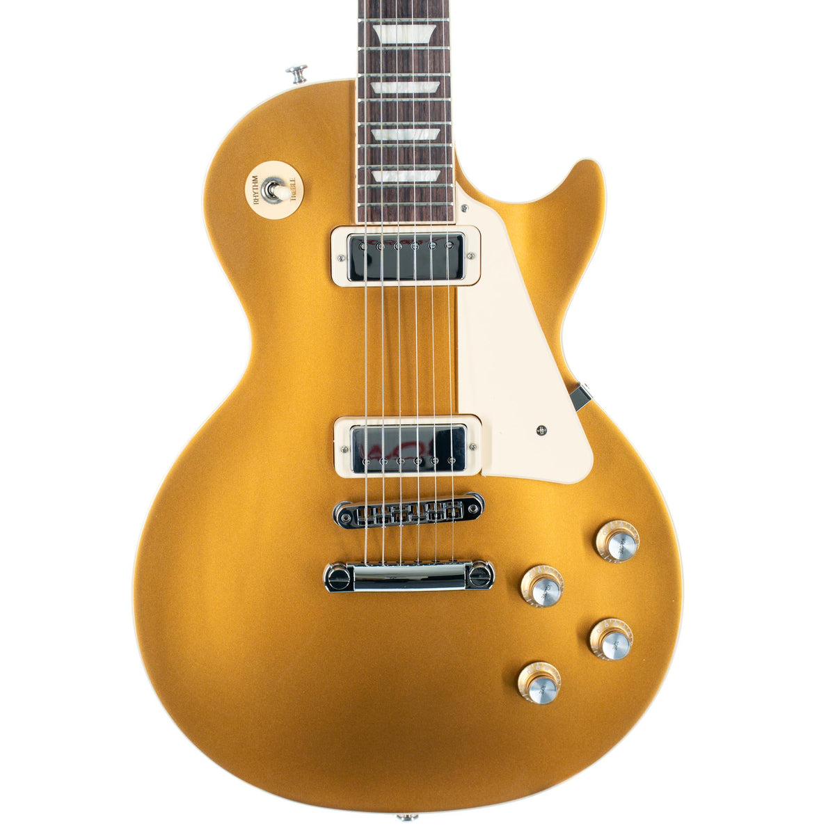 Gibson Les Paul '70s Deluxe Electric Guitar, Goldtop w/Hardshell Case