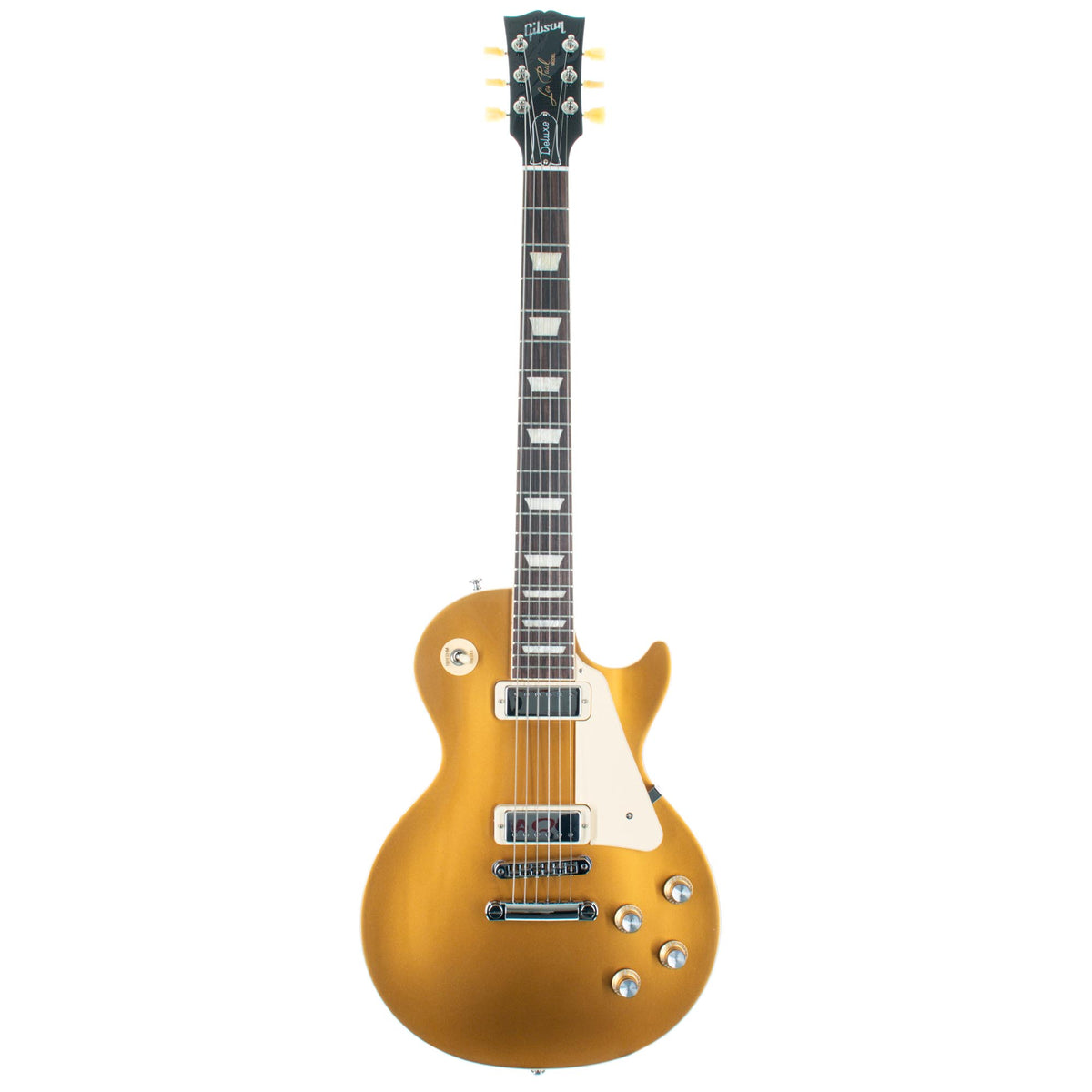 Gibson Les Paul '70s Deluxe Electric Guitar, Goldtop w/Hardshell Case