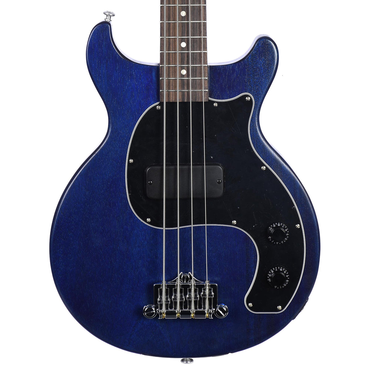 Gibson Les Paul Junior Tribute DC Bass Guitar, Blue Stain