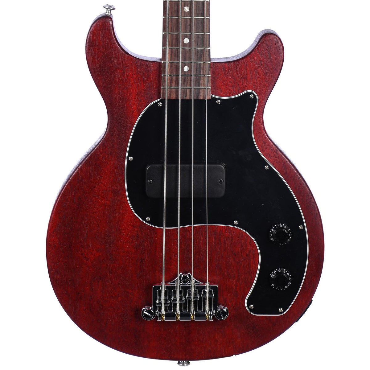 Gibson Les Paul Junior Tribute DC Bass Worn Cherry