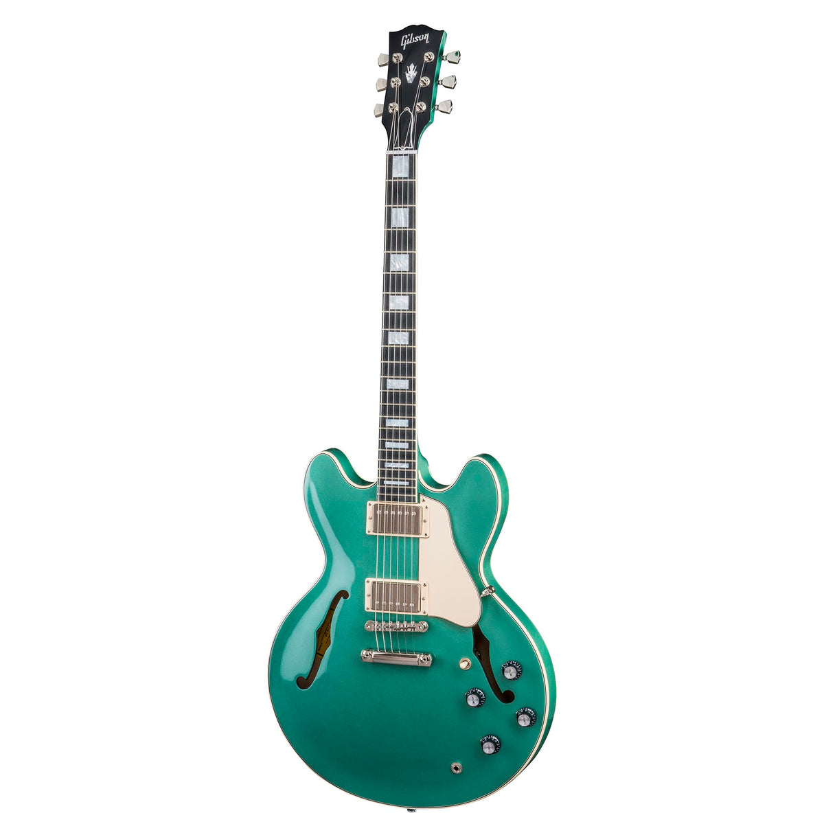 Gibson Memphis ES-335 Big Block Retro 2018, Emerald Green Metallic