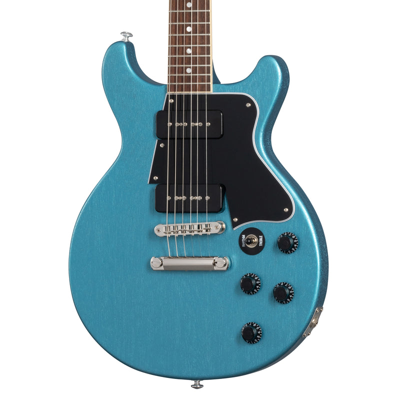 Gibson Rick Beato Les Paul Special Double Cut, TV Blue Mist, Electric Guitar