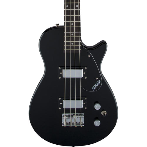 Gretsch G2220 Electromatic Junior Jet Bass II Short Scale, Black Walnut, Black