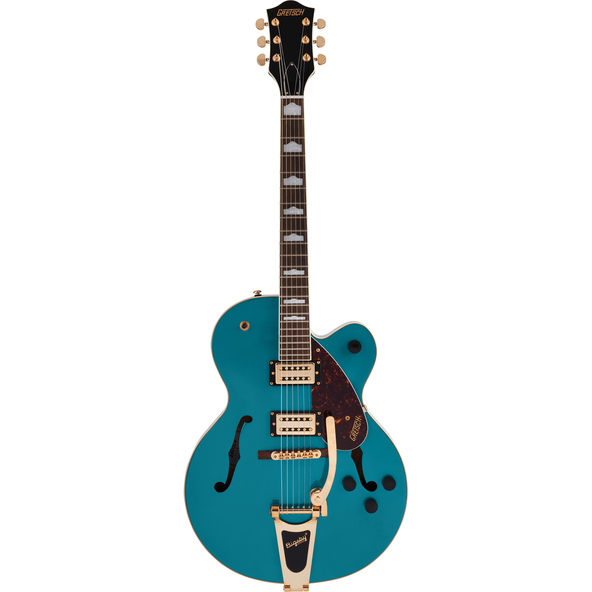 Gretsch G2410TG Streamliner Hollowbody Single Cut, Laurel, Ocean Turquoise