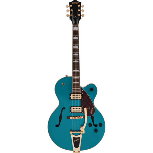 Gretsch G2410TG Streamliner Hollowbody Single Cut, Laurel, Ocean Turquoise
