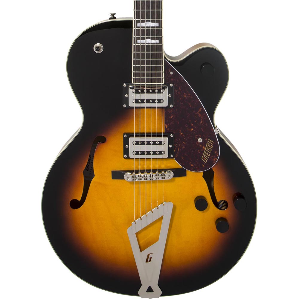 Gretsch G2420 Streamliner Hollow Body Chromatic II, Aged Brooklyn Burst
