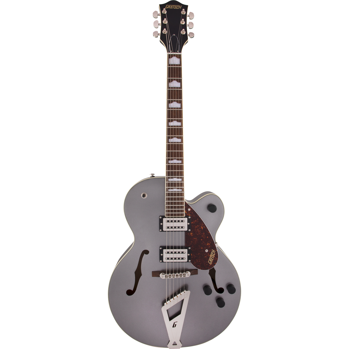 Gretsch G2420 Streamliner Hollow Body With Chromatic II Laurel, Phantom Metallic