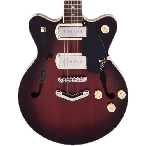 Gretsch G2655-P90 Streamliner Center Block Jr. Laurel, Claret Burst