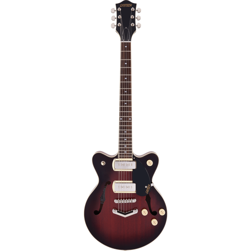 Gretsch G2655-P90 Streamliner Center Block Jr. Laurel, Claret Burst
