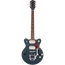 Gretsch G2655T-P90 Streamliner Center Block Jr. Laurel, Midnight Sapphire Vintage Mahogany Stain