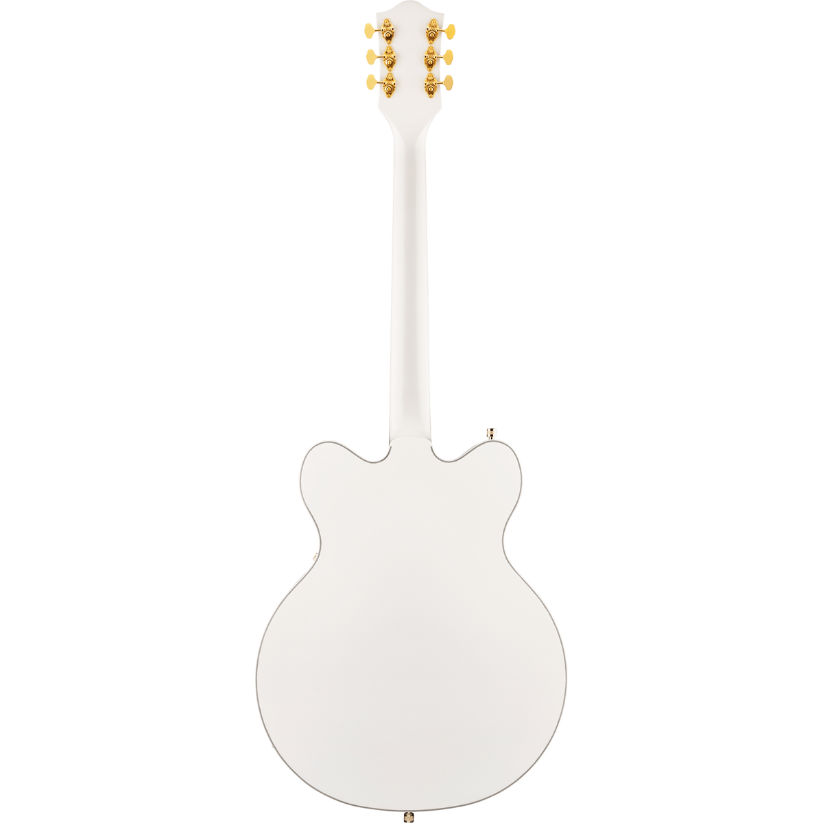 Gretsch G5422TG Electromatic Classic Hollow Body Double-Cut Electric Guitar, Laurel, Snowcrest White