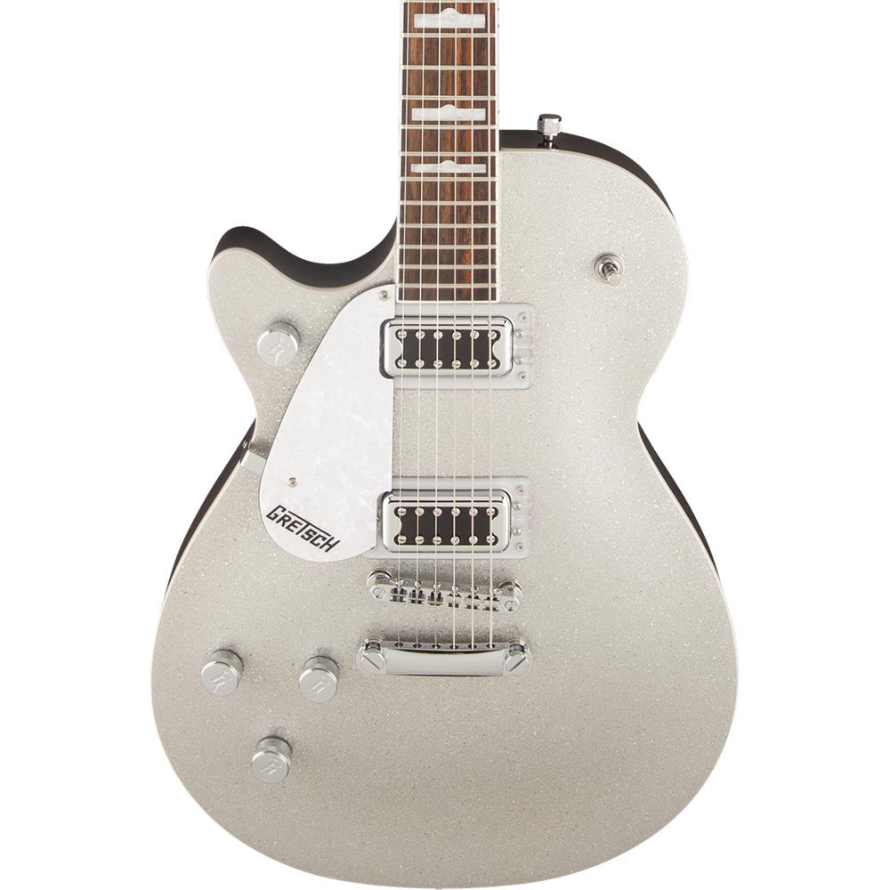 ギター Gretsch Electromatic G2629 Sparkle Jet Gretsch Electromatic G2629 Silver Sparkle [09/14] | Reverb