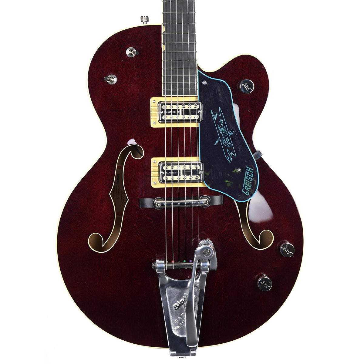 Gretsch G6120T Limited Edition '59 Nashville Single Cut, Ebony, Dark Cherry Stain