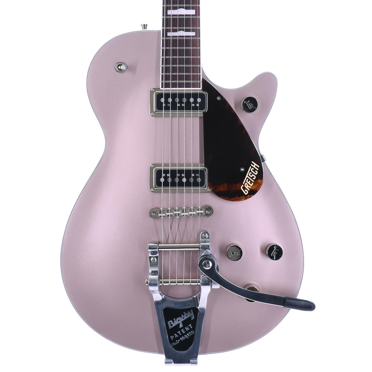 Gretsch G6128T Players Edition Jet DS With Bigsby Rosewood, Sahara Metallic