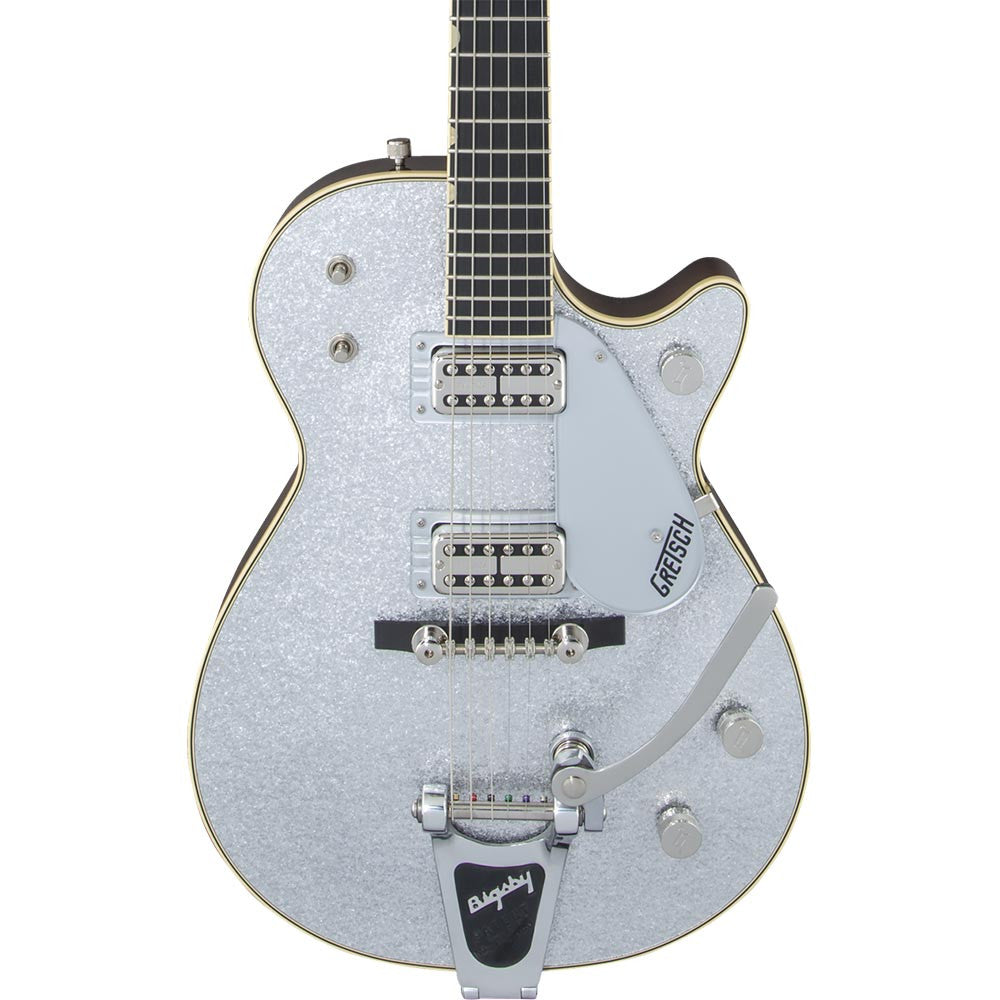 Gretsch G6129T-59 Vintage Select 1959 Silver Jet - Bigsby - Silver Sparkle