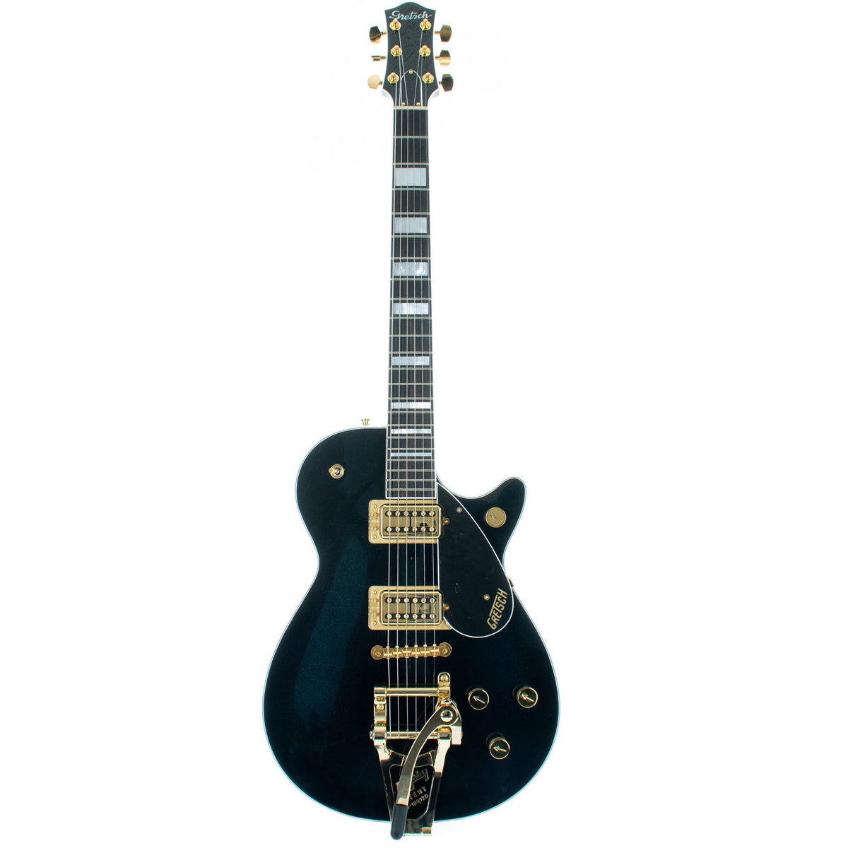 Gretsch G6228TG Players Edition Jet BT Electric Guitar With Gold Hardware Ebony, Midnight Sapphire