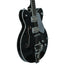 Gretsch G6636TSL Players Edition Silver Falcon With String Thru Bigsby Black