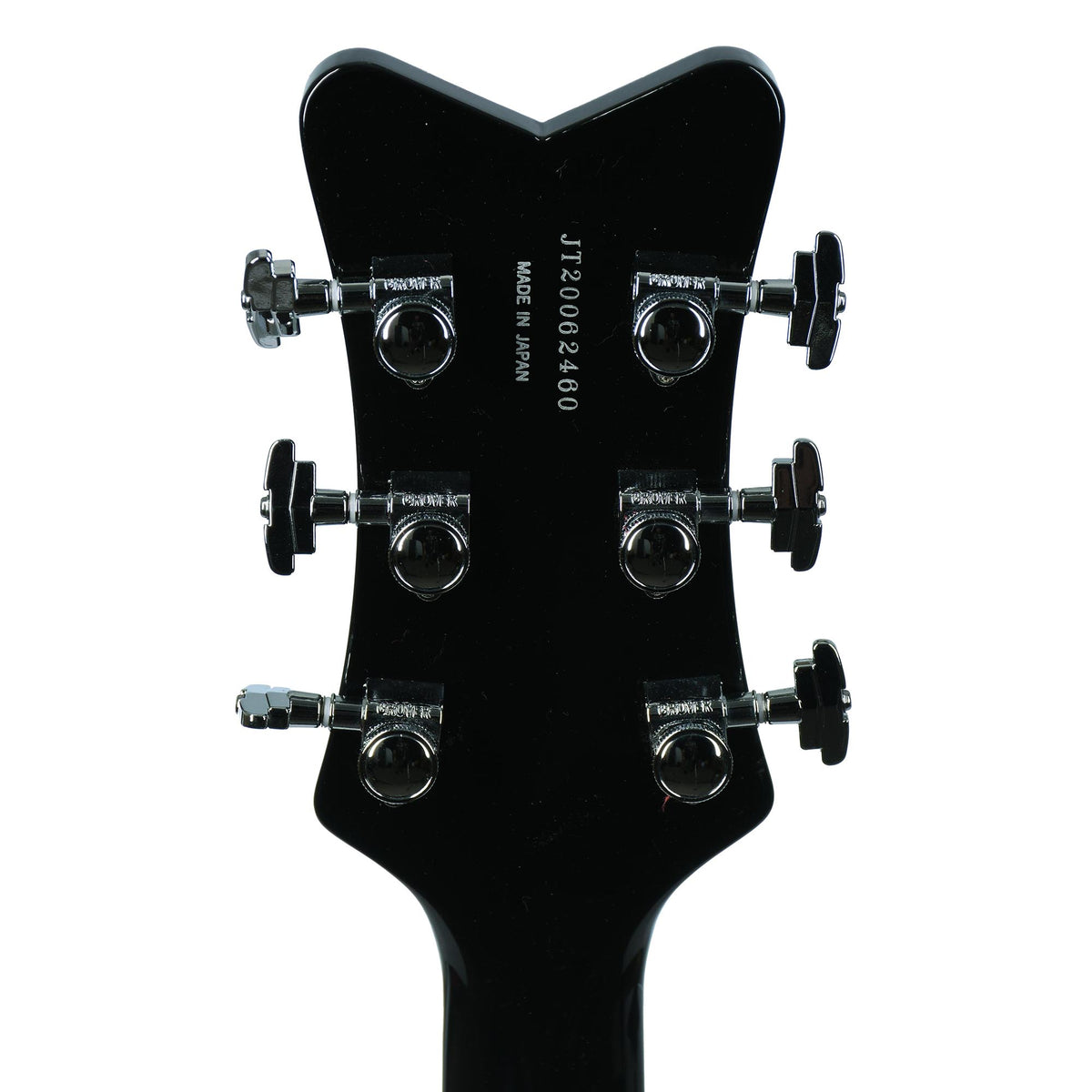 Gretsch G6636TSL Players Edition Silver Falcon With String Thru Bigsby Black