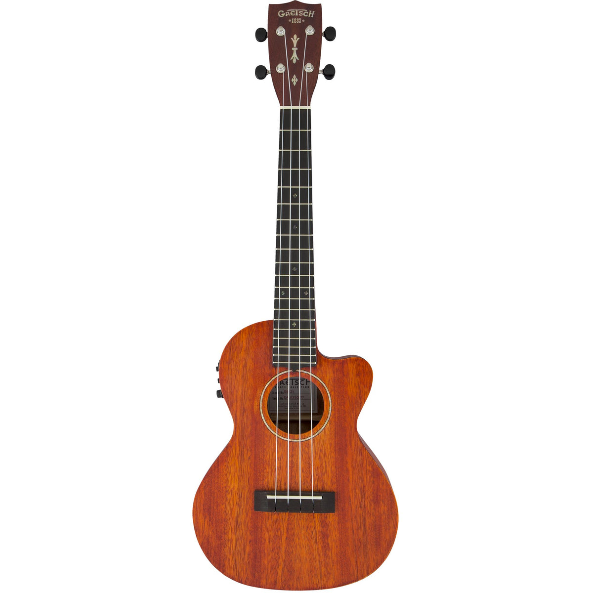 Gretsch G9121 A.C.E. Tenor Ukulele With Gig Bag - Ovangkol - Honey Mahogany Stain
