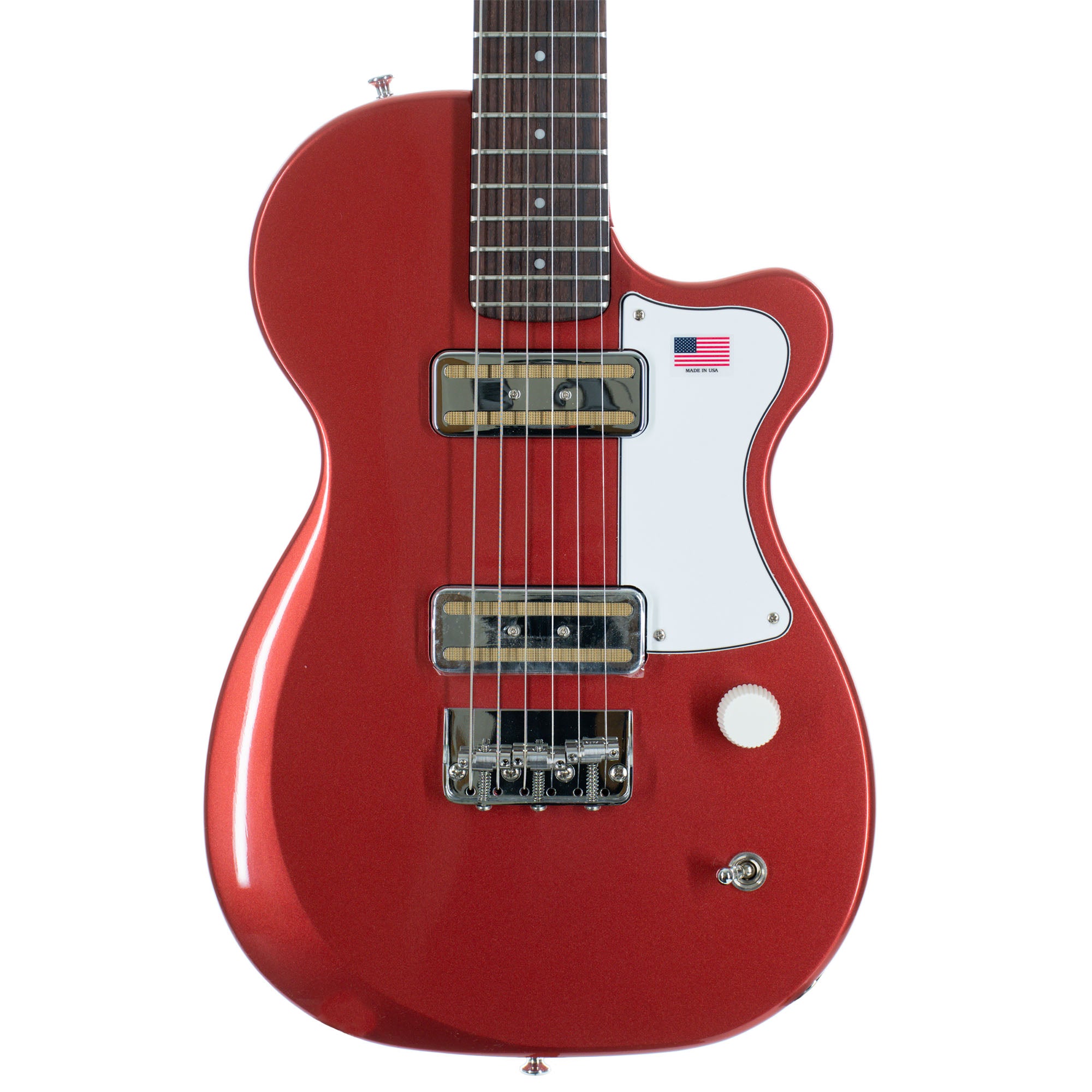 Harmony Standard Juno Electric Guitar, Rosewood, Rose, With Case