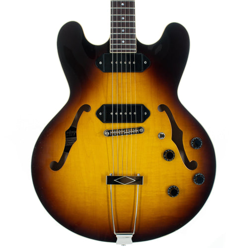 Heritage H-530 Hollow Electric Guitar With Case, Original Sunburst