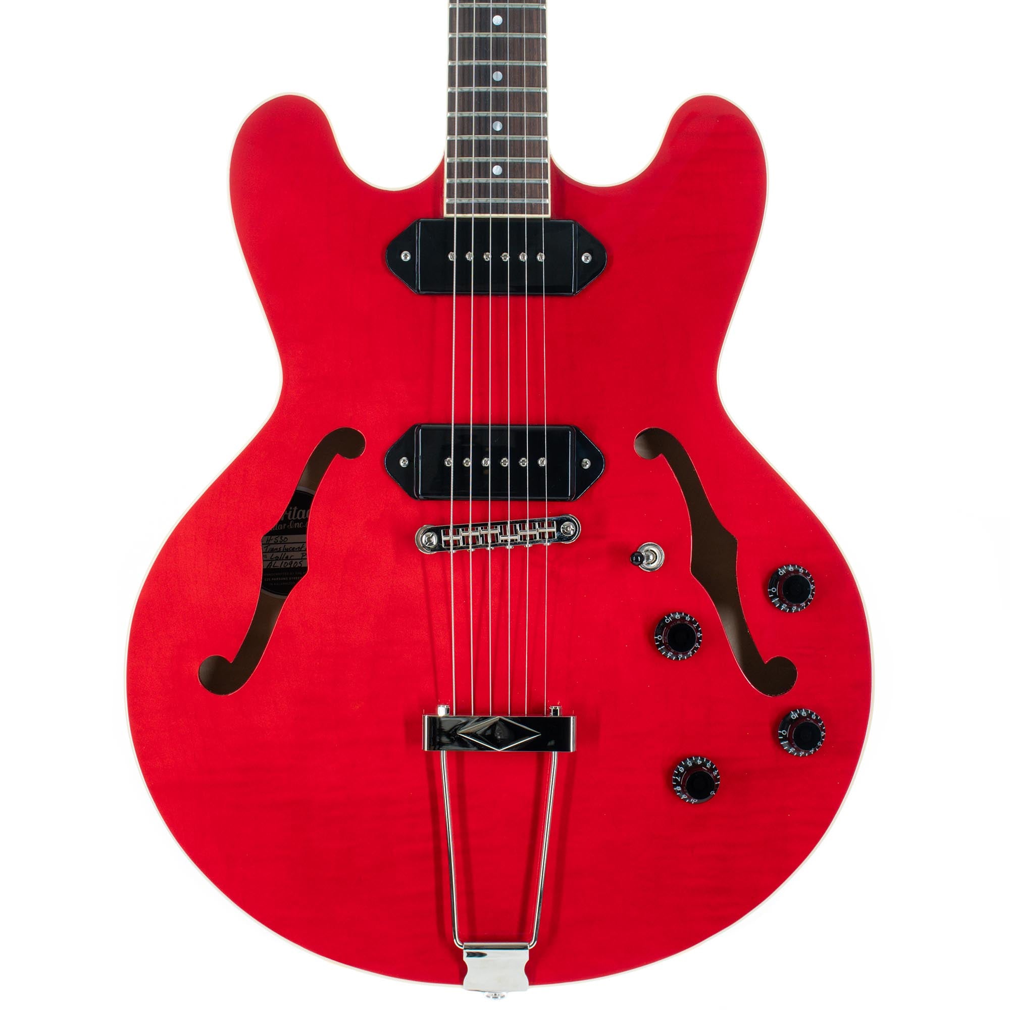 Hollow guitar store