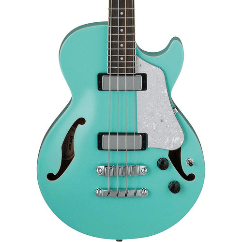 Ibanez AFB Artcore 4 String Electric Hollow Body Bass Sea Foam Green