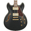 Ibanez AS73G Artcore Hollowbody Electric Guitar, Black Flat