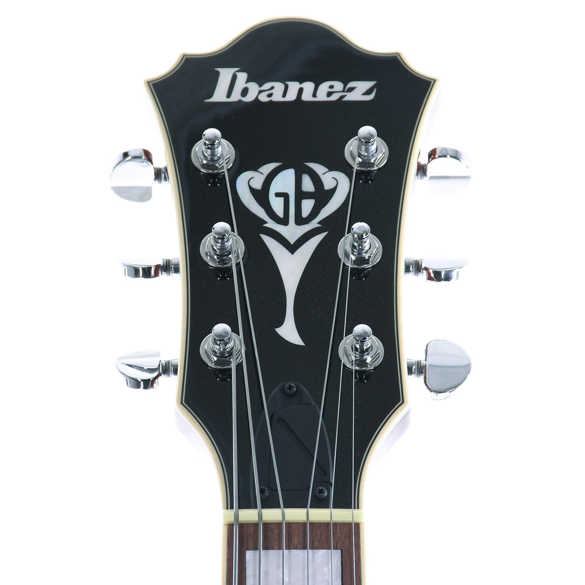 Ibanez George Benson Signature Hollow Body Electric Guitar, Antique Amber