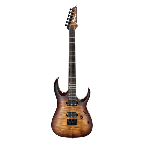 Ibanez RGA Standard Electric Guitar, Dragon Eye Burst Flat