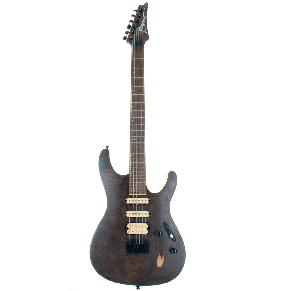 Ibanez S Standard SEW761CW Electric Guitar, Natural Flat