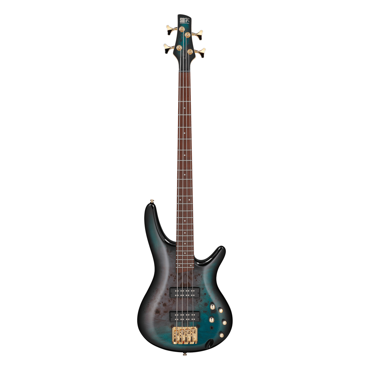 Ibanez SR Standard 4 String Electric Bass Guitar, Tropical Seafloor Burst