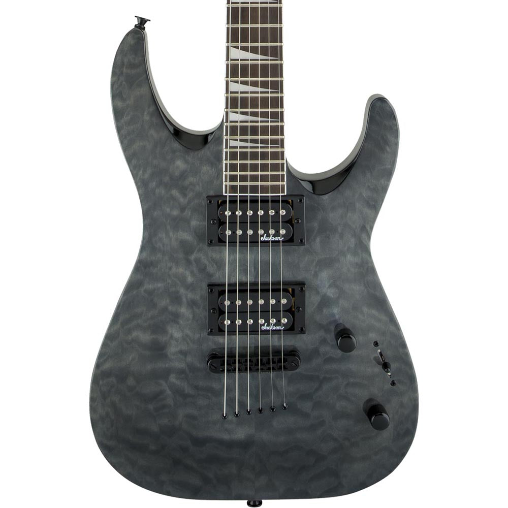 Jackson JS Series Dinky Arch Top JS32TQ DKA Amaranth Fingerboard Transparent Black