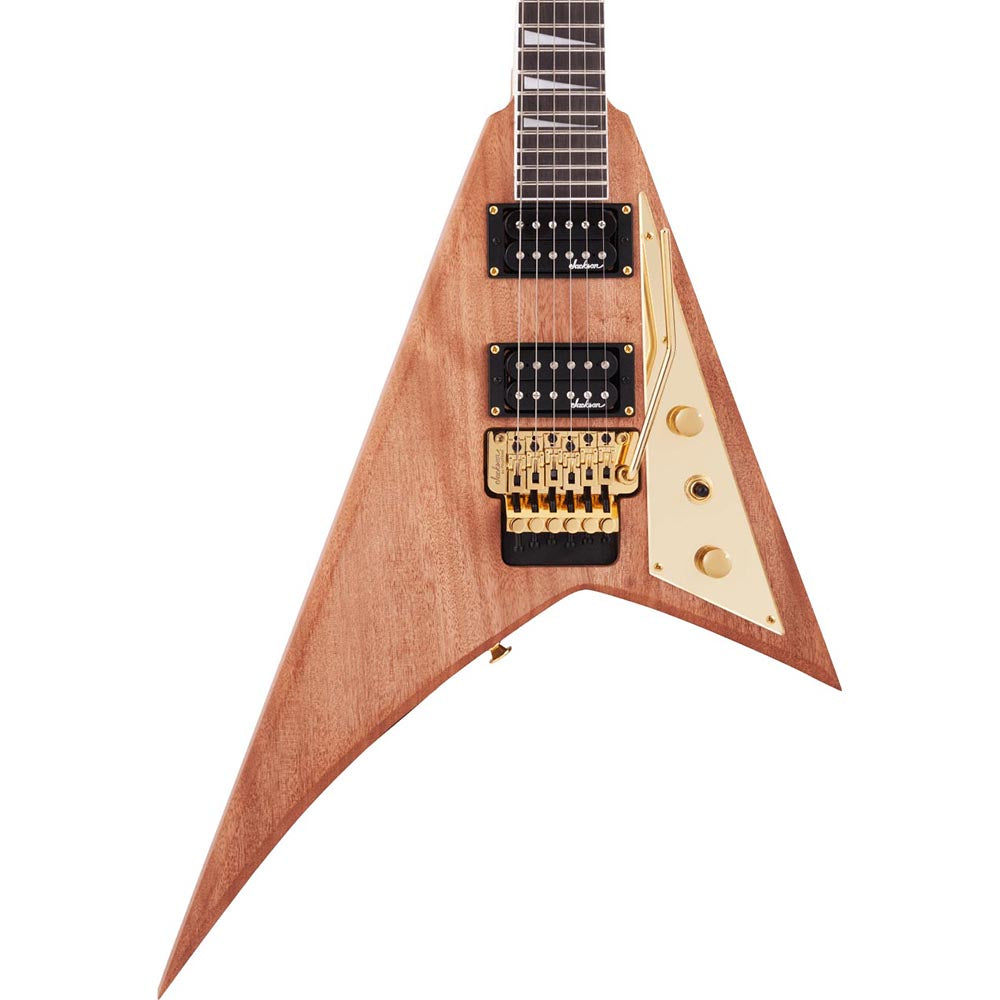 Jackson JS Series Rhoads MAH JS32 Amaranth Fingerboard Natural