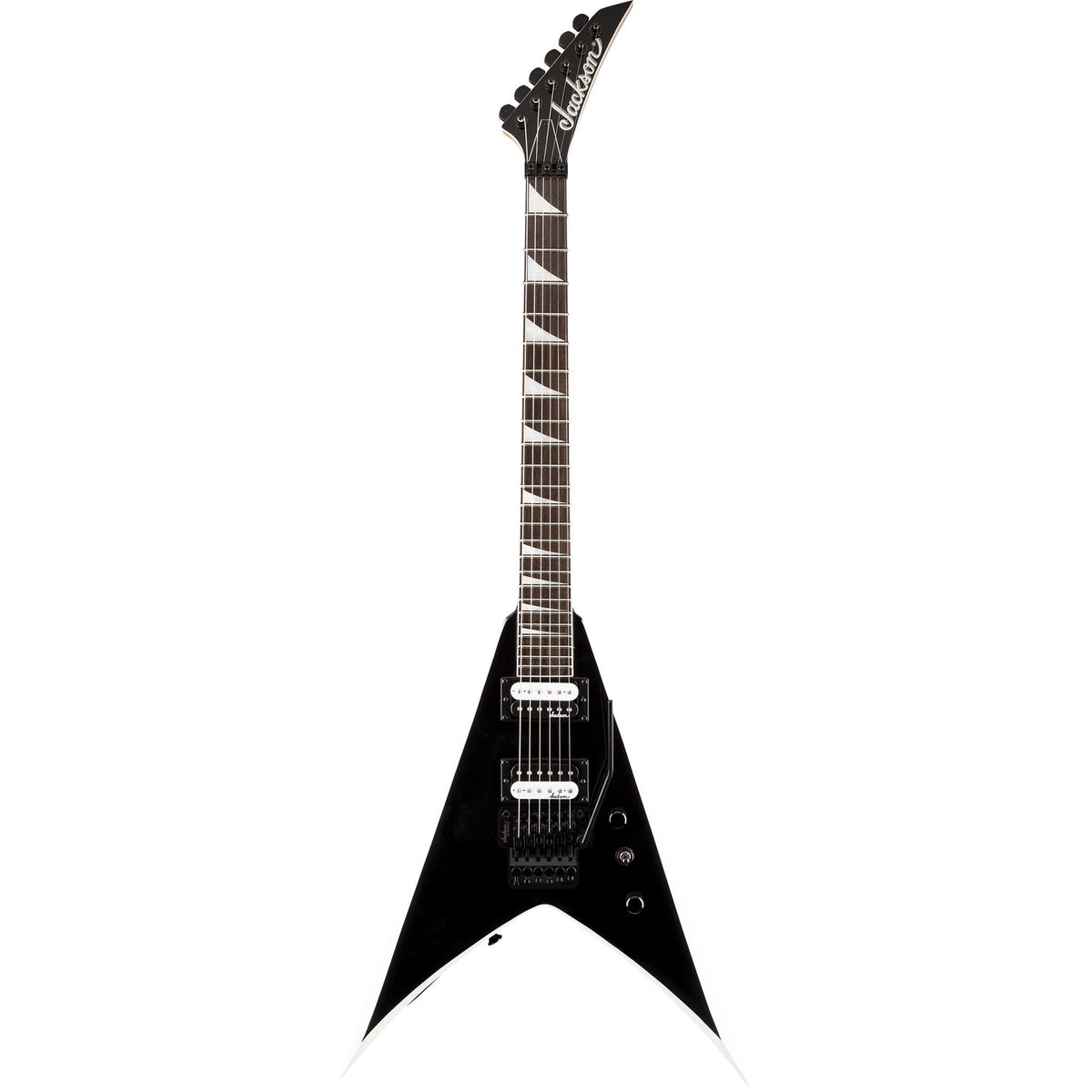 Jackson JS32 King V - Black With White Bevels