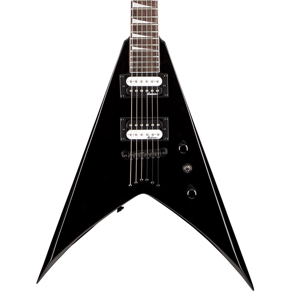 Jackson JS32T King V - Strings-Thru Body - Gloss Black