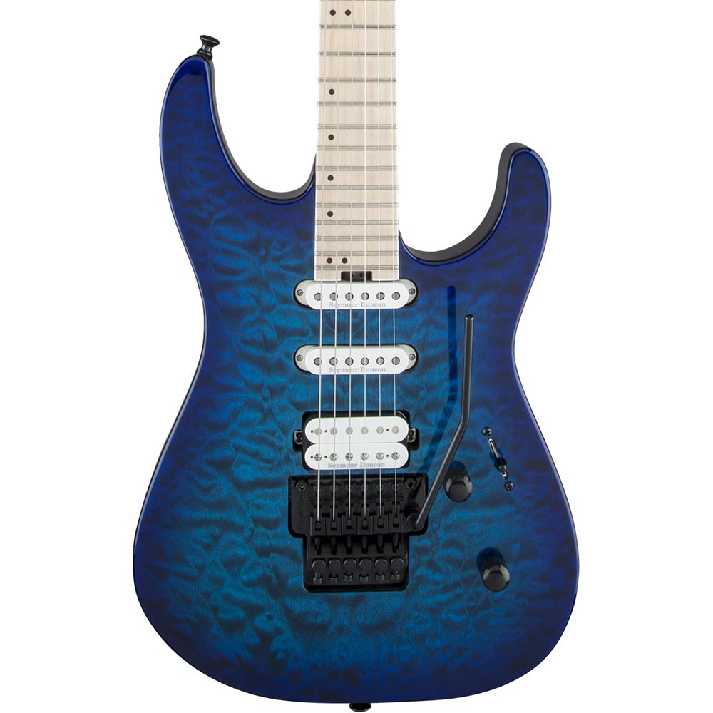 Jackson Pro Series Dinky DK3QM - Maple - Chlorine Burst