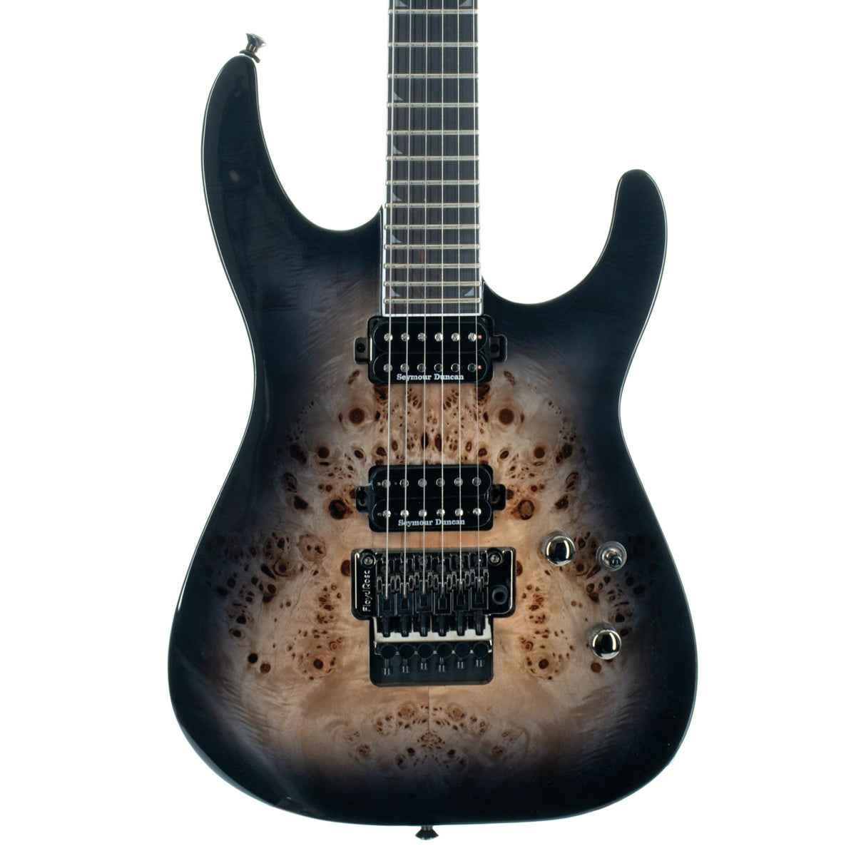 Jackson Pro Series Soloist SL2P Mahogany Ebony, Transparent Black Burst