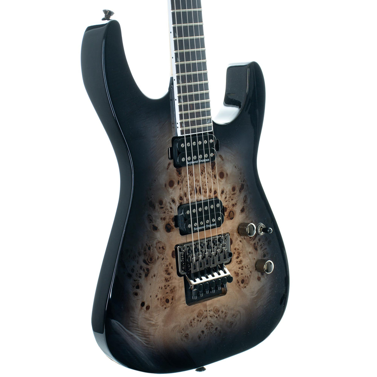 Jackson Pro Series Soloist SL2P Mahogany Ebony, Transparent Black Burst