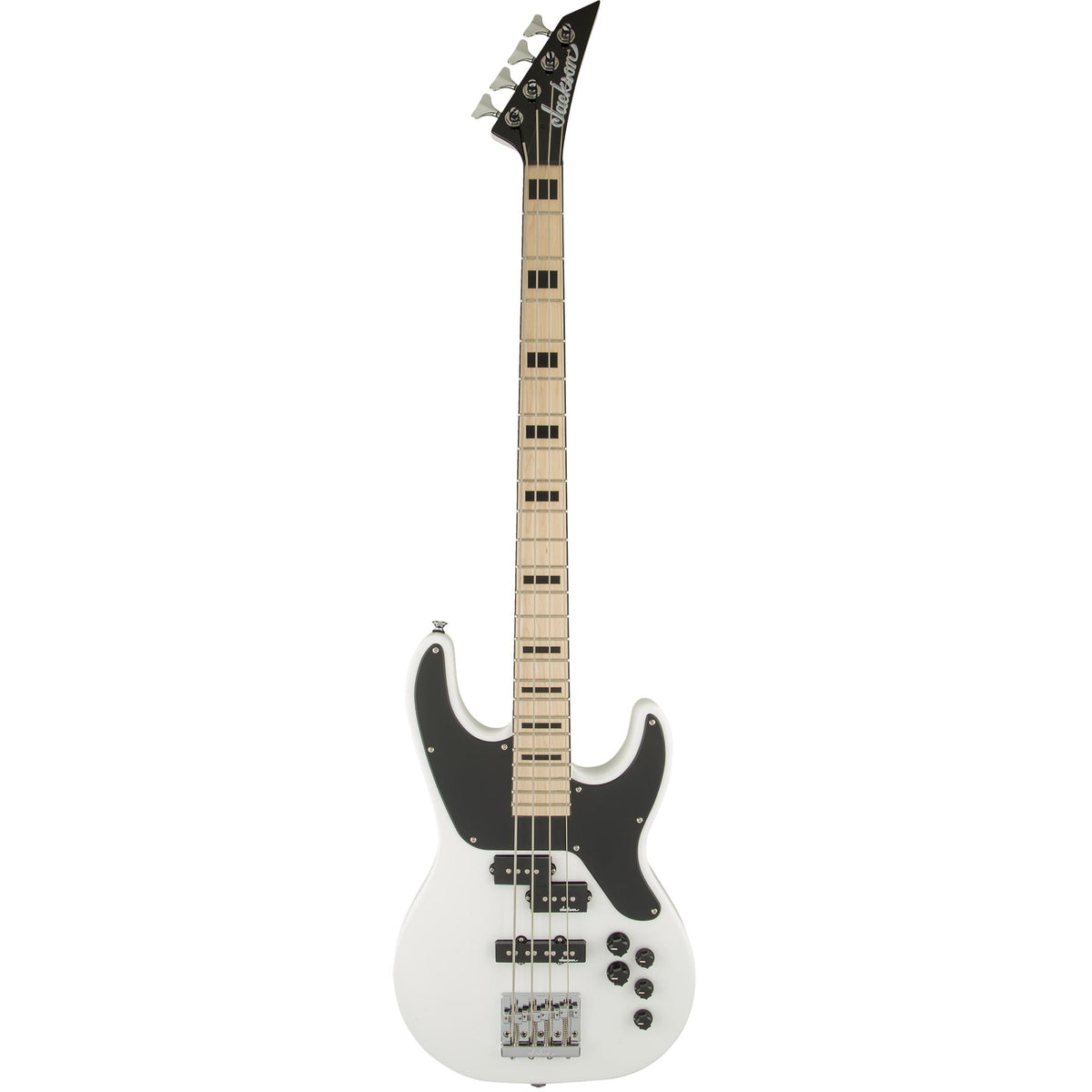 Jackson X Series Concert Bass CBXNTM IV Maple Fingerboard Snow White