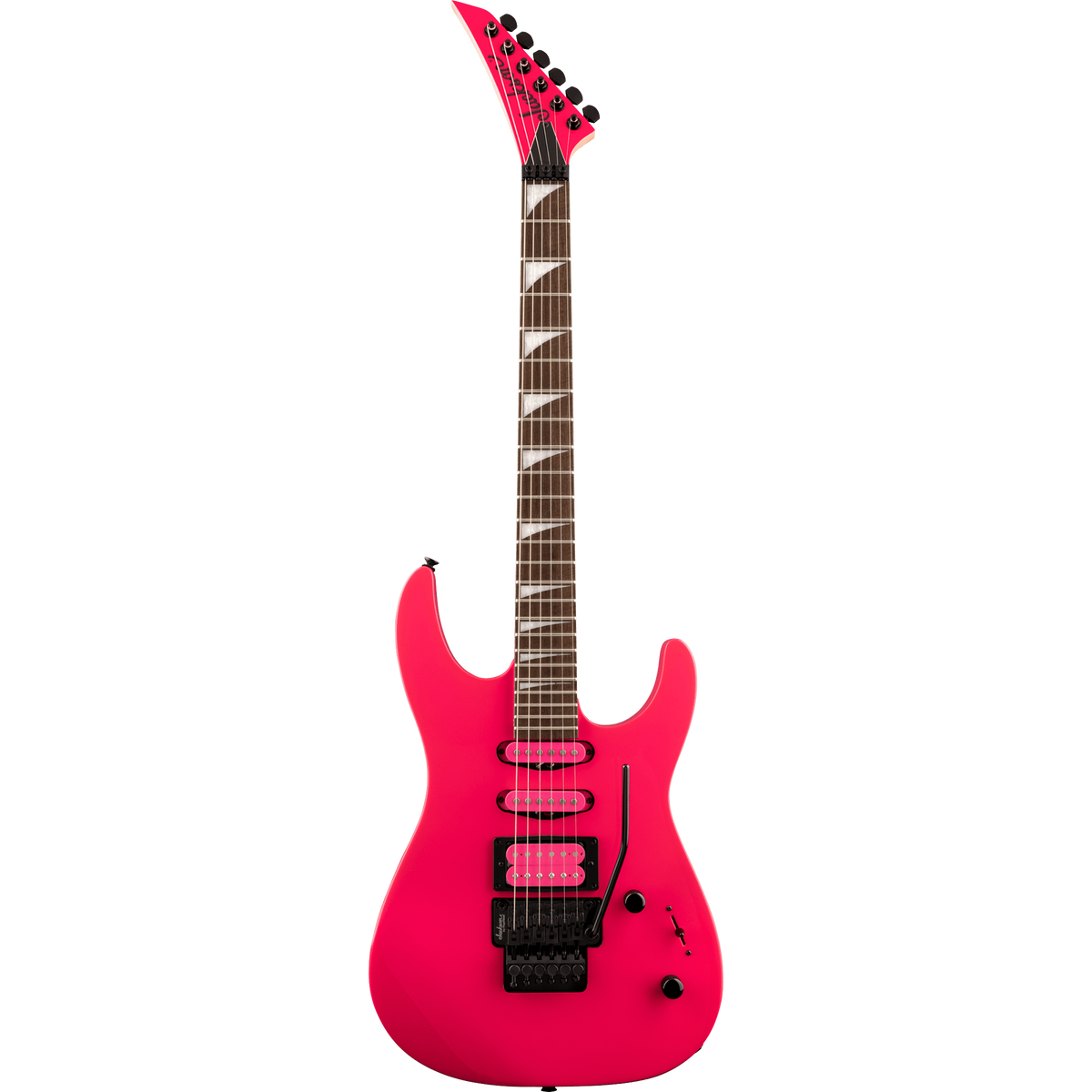 Jackson X Series Dinky DK3XR HSS, Laurel, Neon Pink