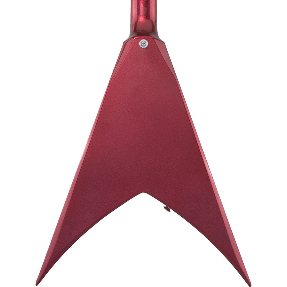 Jackson X Series Signature Scott Ian King V KVXT Electric Guitar, Laurel, Candy Apple Red