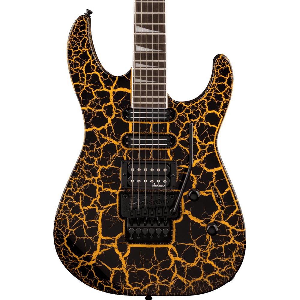 Jackson X Series Soloist SL3X DX, Laurel, Yellow Crackle