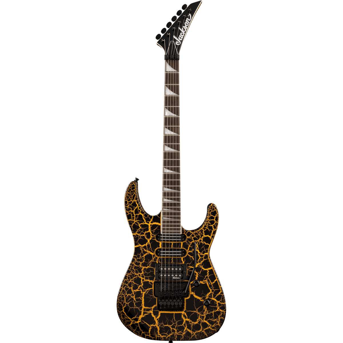 Jackson X Series Soloist SL3X DX, Laurel, Yellow Crackle