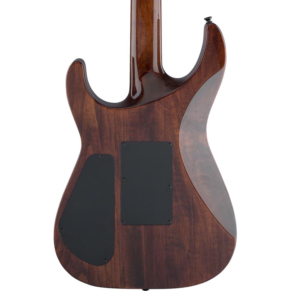 Jackson X Series Soloist SLX - Dark Walnut - Spalted Maple
