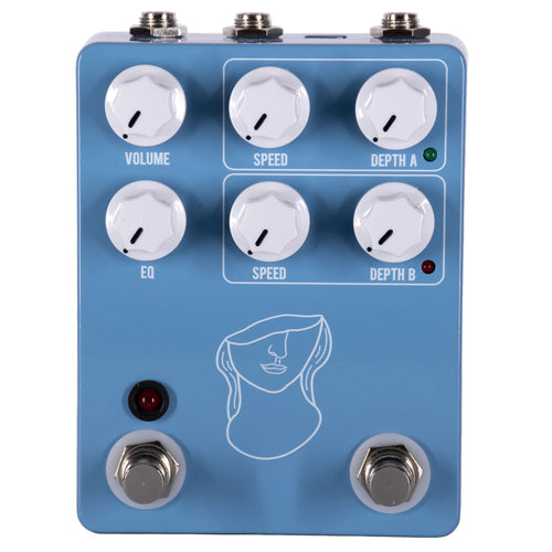 JHS Artificial Blonde Madison Cunningham Artist Signature 2 Speed Vibrato Effect Pedal