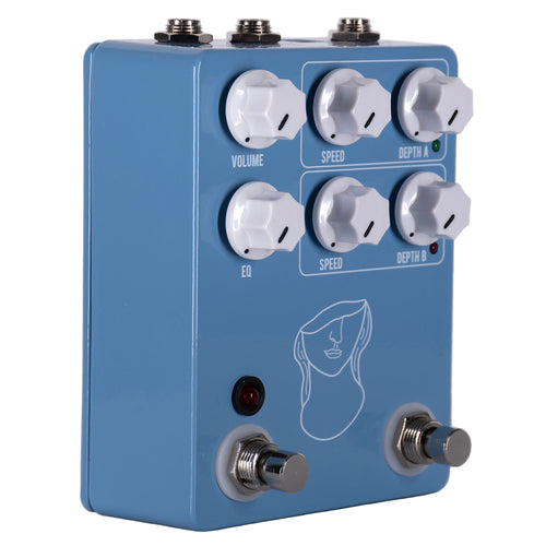 JHS Artificial Blonde Madison Cunningham Artist Signature 2 Speed Vibrato Effect Pedal